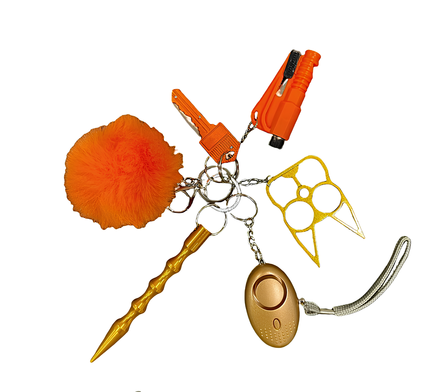 Porte clé anti agression selfdefgirl 7 couleurs disponibles