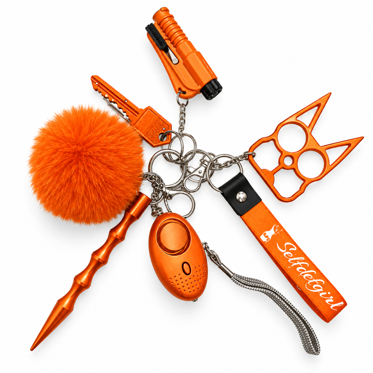 Porte clé anti agression selfdefgirl 7 couleurs disponibles