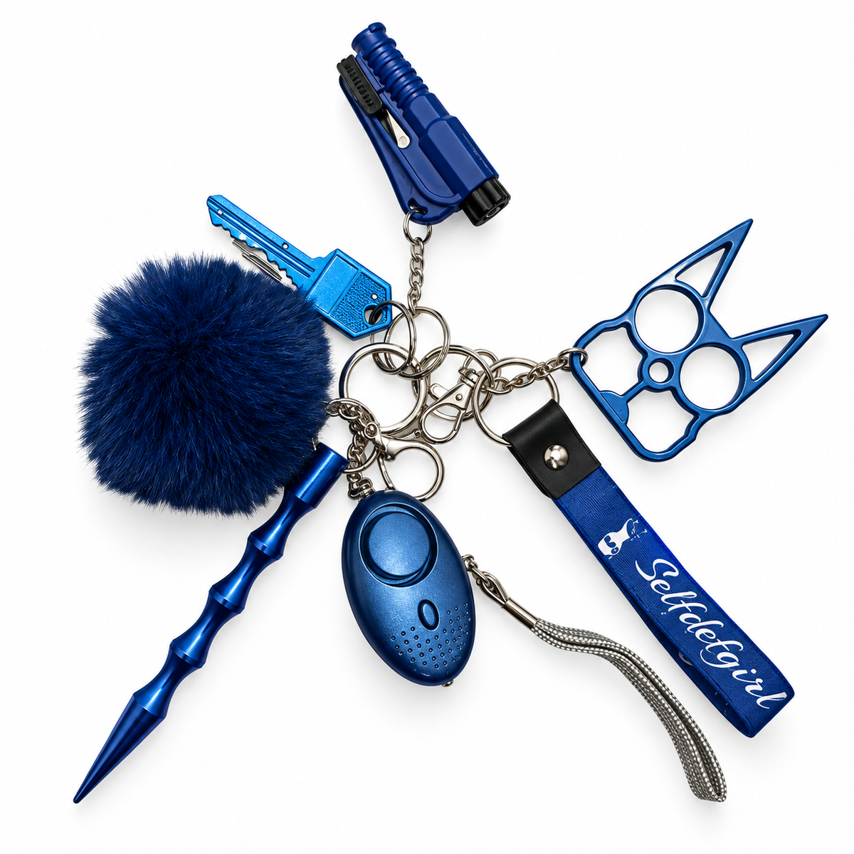 Porte clé anti agression selfdefgirl 7 couleurs disponibles