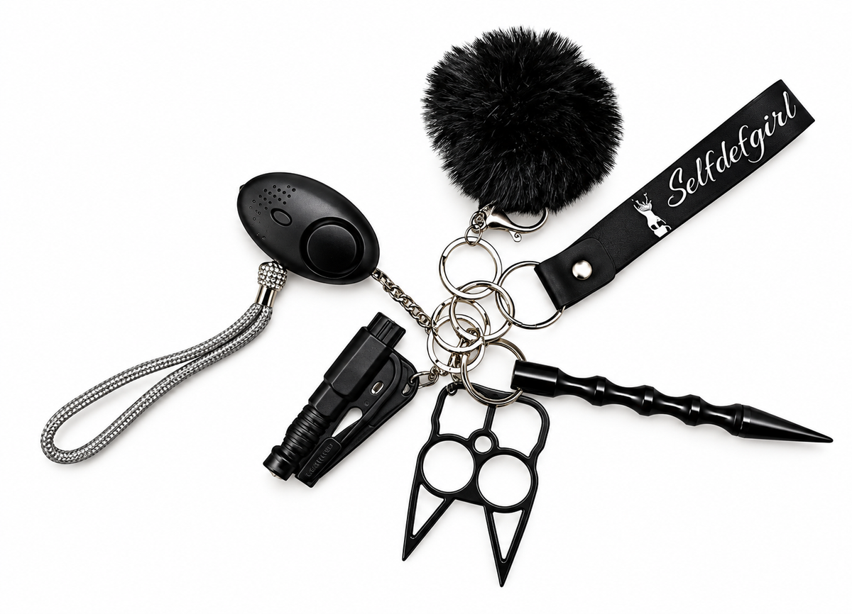 Porte clé anti agression selfdefgirl 7 couleurs disponibles